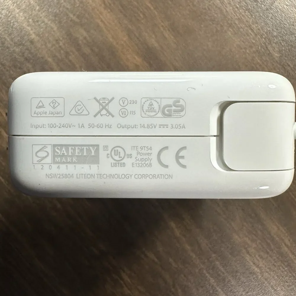 ORIGINAL APPLE MACBOOK & MACBOOK PRO A1184 60W MAGSAFE POWER ADAPTER